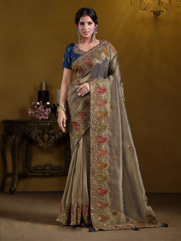 Green Eternal Weave Handloom Saree main image 0