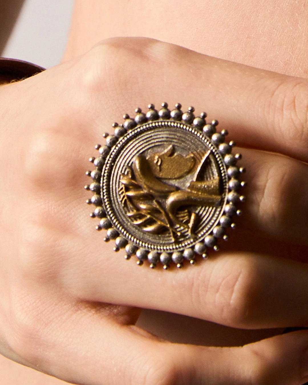 Aurelian Heritage Medallion Ring