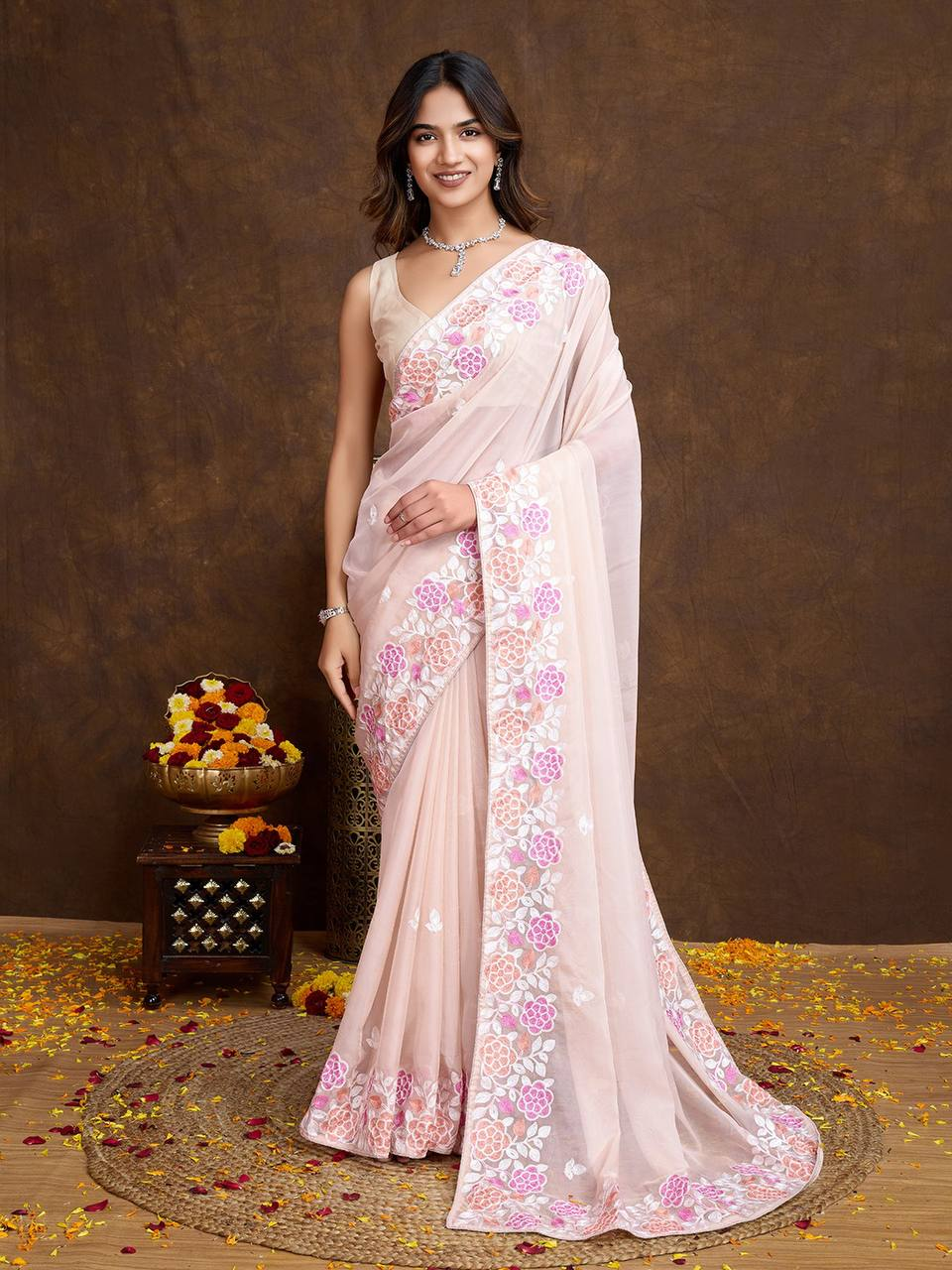 Chantilly Dreams Saree - Nonita Fashion