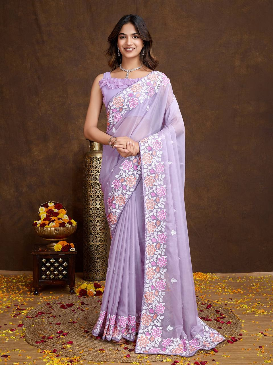 Chantilly Dreams Saree - Nonita Fashion