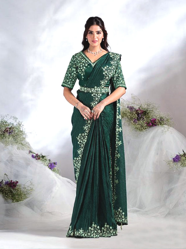 Sangini Leafy Silky Saree