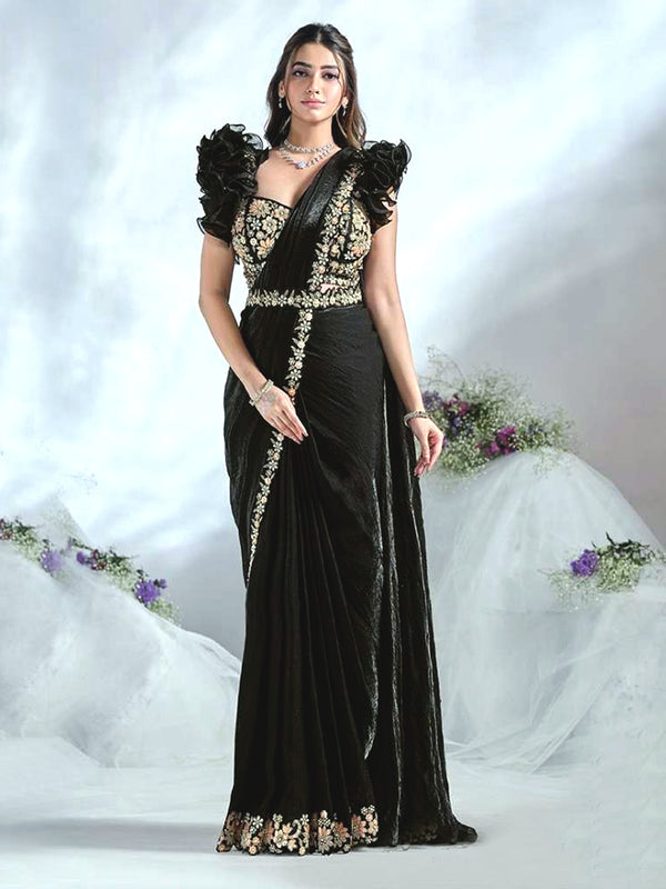 Sangini Ebony Silky Saree