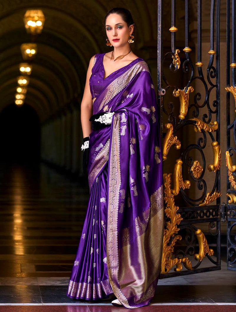 Orchid Mist Saree - Nonita Fashion