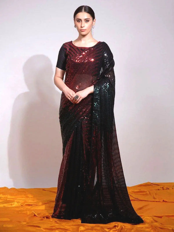 Chandni Raat Shimmery Saree