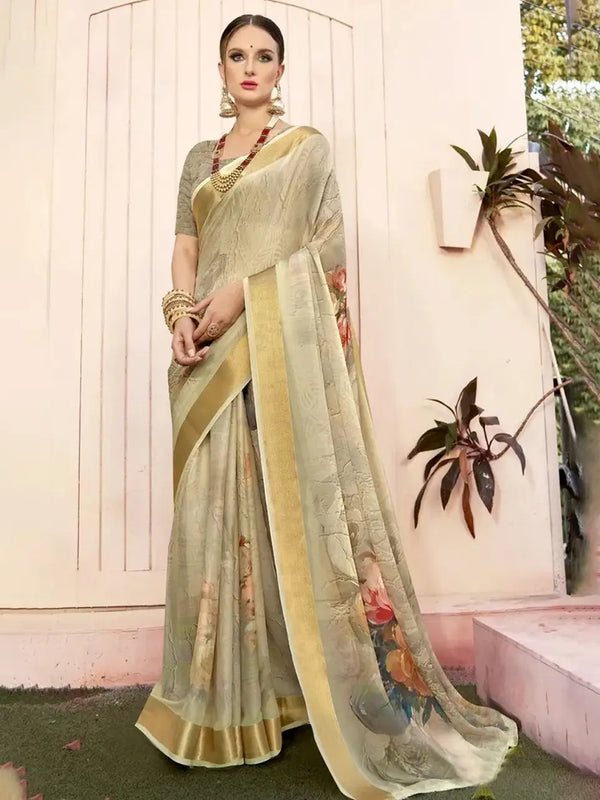 Saher Alabaster Grace Saree