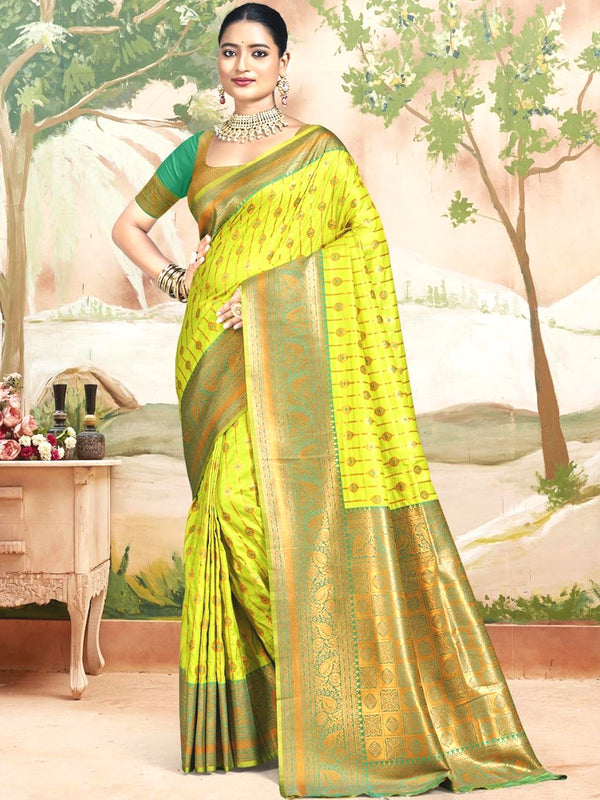 Harsha Yellow Saree - Nonita Fashion