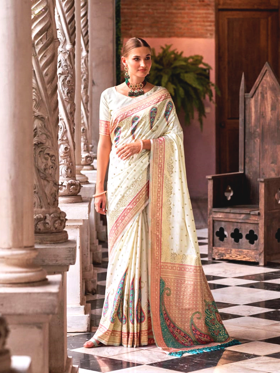 Kshira Moksha Saree - Nonita Fashion