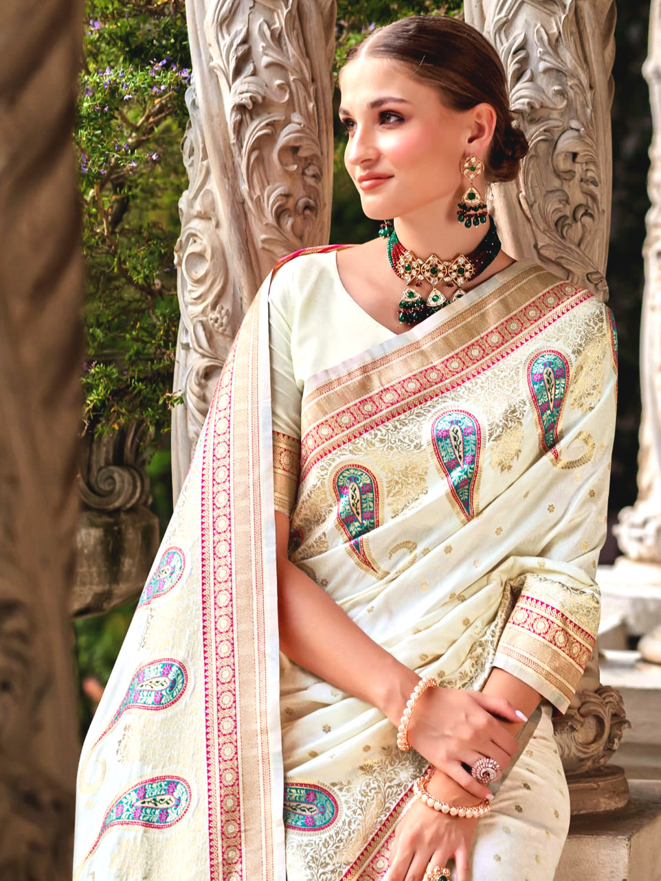 Kshira Moksha Saree - Nonita Fashion