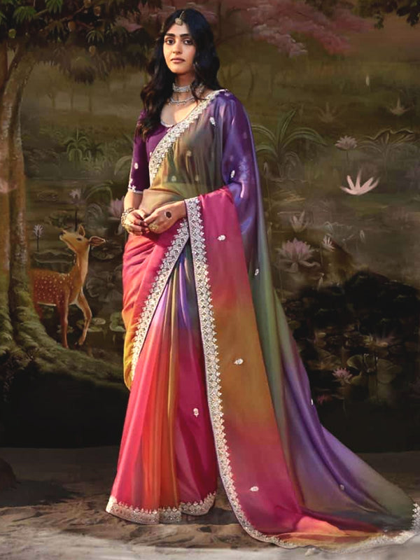 Radha’s Love Multicolor Saree