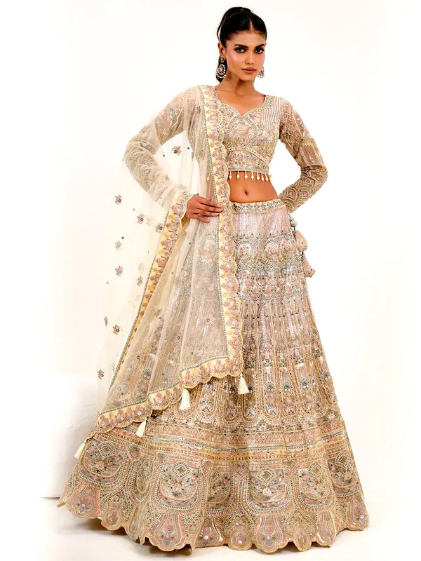 Sapphira Auric Lehenga