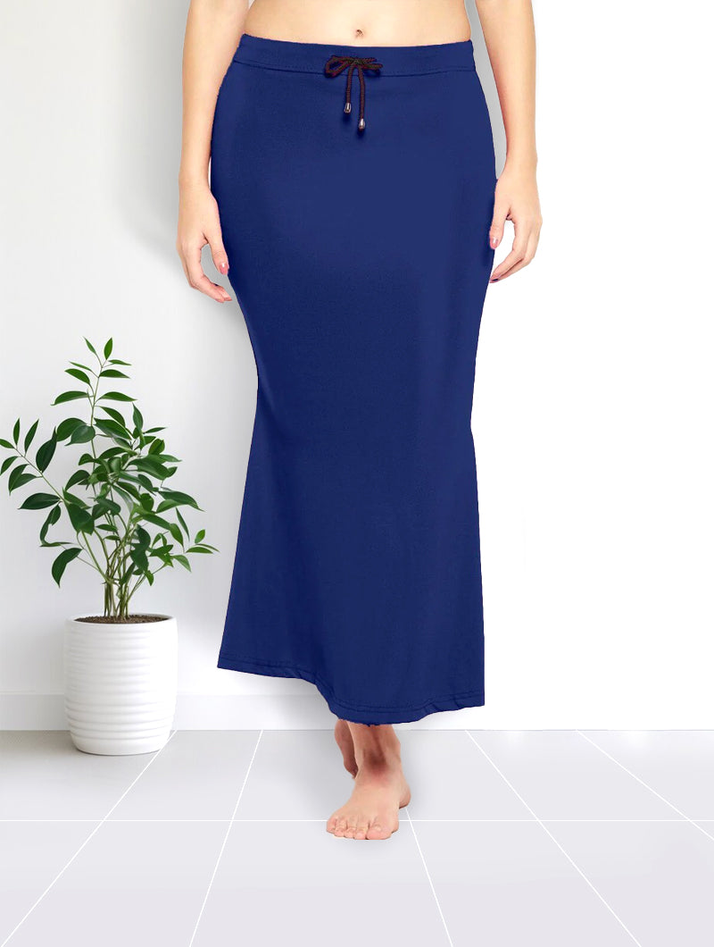 Stretchable saree shapewear in navy blue - Nonita Fashion