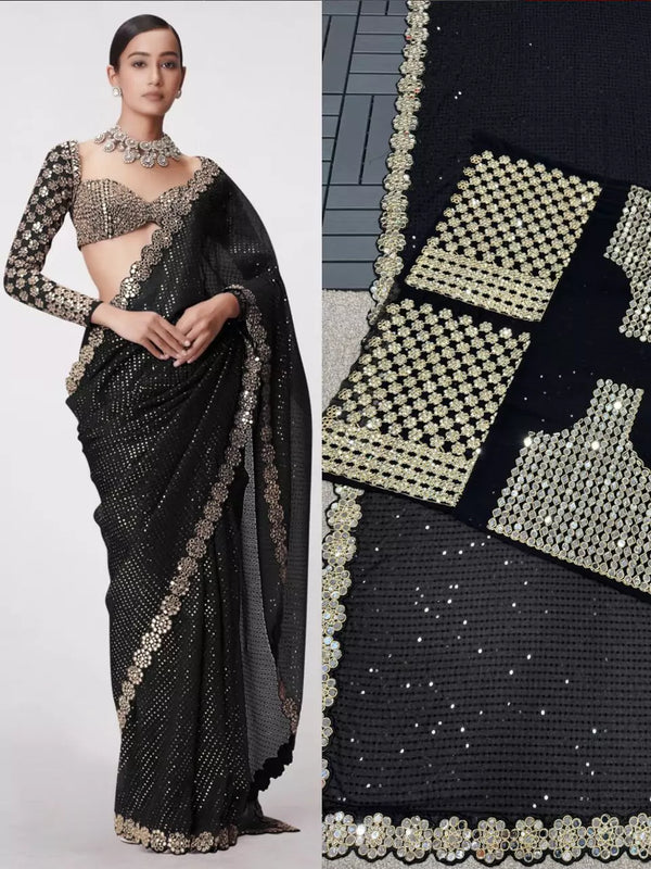 Sequin Stunner Saree